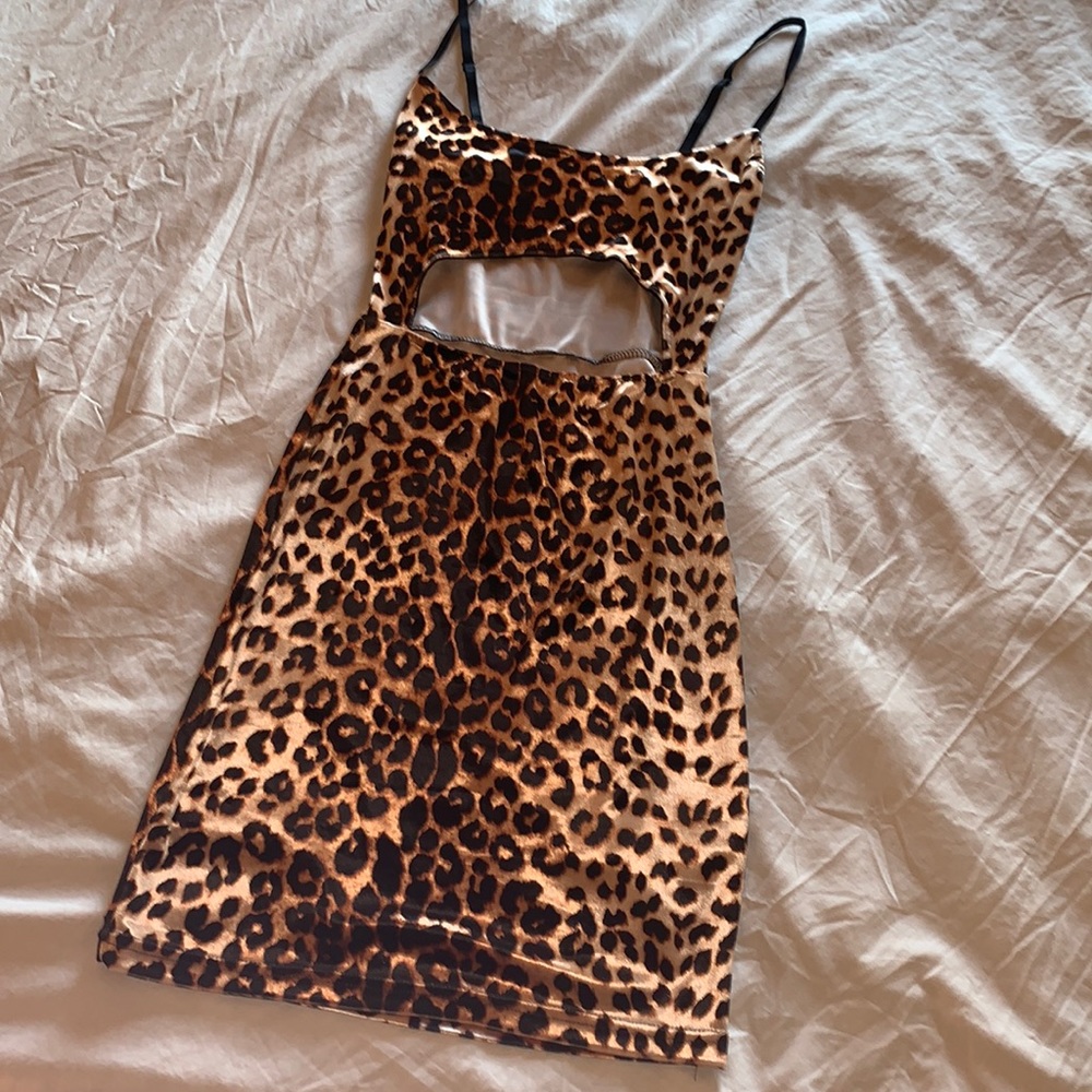 Cheetah Print Dress